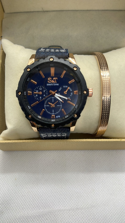 Coffret montre pour homme