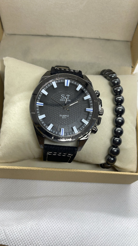 Coffret montre pour homme