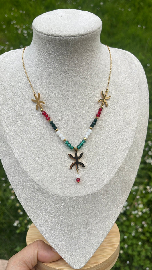 Collier AMAZIGH avec perles